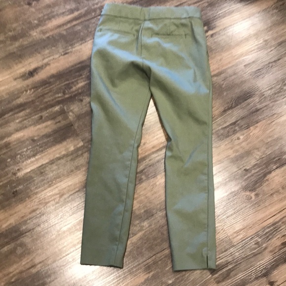 SOLD—-Loft green work pants - Picture 3 of 3